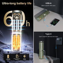 Load image into Gallery viewer, Rechargeable Foldable Magnetic Camping Light www.technoviena.com