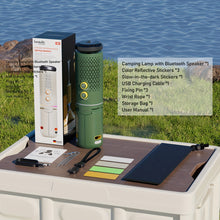 Load image into Gallery viewer, Rechargeable Foldable Magnetic Camping Light www.technoviena.com