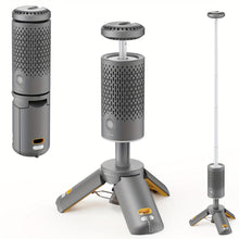 Load image into Gallery viewer, Rechargeable Foldable Magnetic Camping Light www.technoviena.com