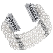 Cargue la imagen en el visor de la galería, Elastic Beads Bracelet for Fitbit Watch www.technoviena.com
