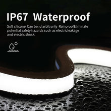 Cargue la imagen en el visor de la galería, Waterproof Silicone 12/24v LED Light Strip www.technoviena.com
