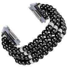 Cargue la imagen en el visor de la galería, Elastic Beads Bracelet for Fitbit Watch www.technoviena.com

