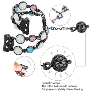 Woman's Luminous Fashion Bracelet for Fitbit Watch www.technoviena.com