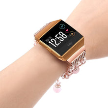 Load image into Gallery viewer, Elastic Beads Bracelet for Fitbit Watch www.technoviena.com
