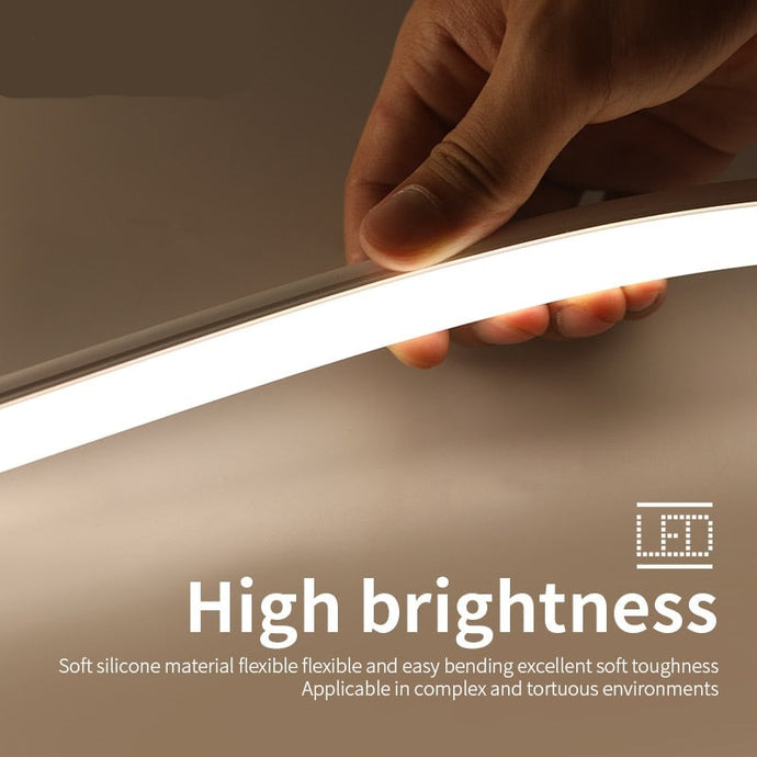 Flexible Waterproof Silicone 12/24v LED Light Strip www.technoviena.com