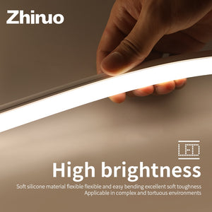 Flexible Waterproof Silicone 12/24v LED Light Strip www.technoviena.com