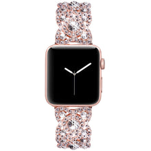 Load image into Gallery viewer, Diamond Metal Wristband Strap for Apple Watch www.technoviena.com
