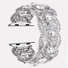 Load image into Gallery viewer, Diamond Metal Wristband Strap for Apple Watch www.technoviena.com
