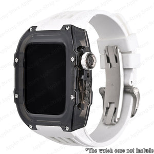 Transparent Case & Silicone Strap for Apple Watch www.technoviena.com