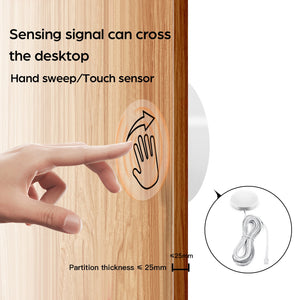 Penetrable Wood Hand Sweep Touch Sensor Neon LED Lights www.technoviena.com