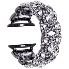 Cargue la imagen en el visor de la galería, Diamond Metal Wristband Strap for Apple Watch www.technoviena.com
