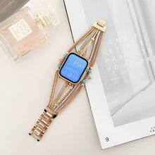 Cargue la imagen en el visor de la galería, Women&#39;s Boho Bracelet for Apple Watch www.technoviena.com
