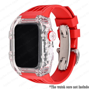 Transparent Case & Silicone Strap for Apple Watch www.technoviena.com