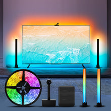 Load image into Gallery viewer, Smart TV Backlight Music Light Bar With Wifi Camera Voice Control www.technoviena.com
