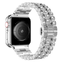 Load image into Gallery viewer, Women&#39;s Diamond Case and Strap For Apple Watch www.technoviena.com
