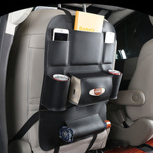 Cargue la imagen en el visor de la galería, PU Leather Car Seat Back Multi Pocket Organizer www.technoviena.com
