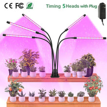 Load image into Gallery viewer, Full Spectrum Phyto Grow Light with Timer Clip www.technoviena.com
