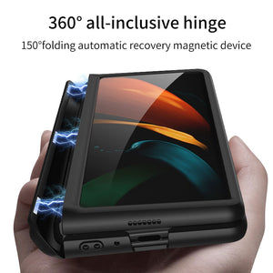Magnetic Hinge Fold Case for Samsung Galaxy Z Fold 2 www.technoviena.com