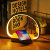 Wireless Charger LED Table Lamp with Touch Control www.technoviena.com