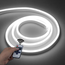 Cargue la imagen en el visor de la galería, Waterproof Neon Light LED Strip with RF Remote Control www.technoviena.com
