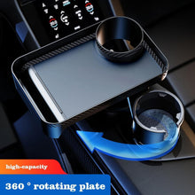 Load image into Gallery viewer, Car Cup Holder with Attachable Food Eating Tray www.technoviena.com
