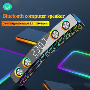Bluetooth Game Speaker Soundbar 3D Stereo Subwoofer www.technoviena.com