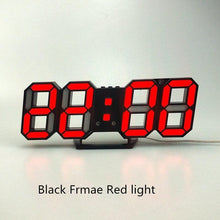 Load image into Gallery viewer, Modern Design Digital LED Wall Clock For Home, Office And Living Room Decoration www.technoviena.com

