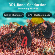 Cargue la imagen en el visor de la galería, PX8 Waterproof Bone Conduction Headphone Built-in 8G Memory www.technoviena.com

