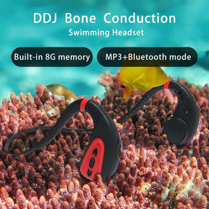 PX8 Waterproof Bone Conduction Headphone Built-in 8G Memory www.technoviena.com