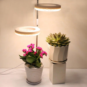 LED Grow Phyto Lamp For Plants With Spike 9 Levels Dimming 3 Levels Timing www.technoviena.com