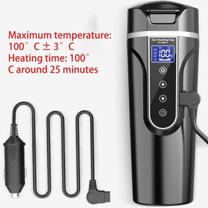 Portable Stainless Steel Car Heating Cup www.technoviena.com
