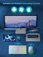 Cargue la imagen en el visor de la galería, Wireless Mouse Keyboard For Android iOS Windows www.technoviena.com
