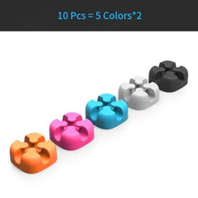 Load image into Gallery viewer, NTONPOWER 10PCS Cable Management Organizer Soft Silicone www.technoviena.com
