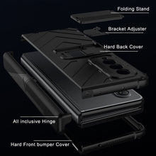 Bild in Galerie-Viewer laden, Magnetic Fold Hinge Adjustable Bracket Case for Samsung Galaxy Z Fold 2 www.technoviena.com
