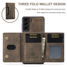 Load image into Gallery viewer, 2 in 1 Leather Case Wallet For Samsung Galaxy www.technoviena.com

