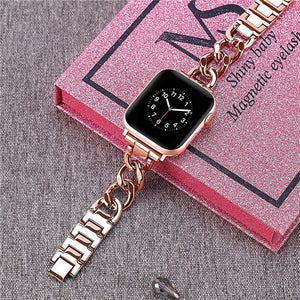 Women's Stainless Steel Watchband for Apple Watch www.technoviena.com