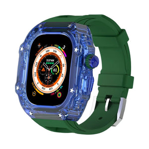 Luxury Transparent Modification Kit Case For Apple Watch www.technoviena.com