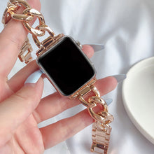 Cargue la imagen en el visor de la galería, Women&#39;s Stainless Steel Watchband for Apple Watch www.technoviena.com
