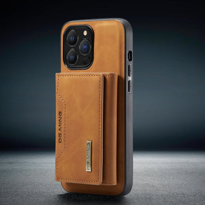 Detachable Magnetic Leather Case for iPhone with Wallet www.technoviena.com