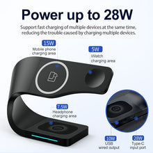 Load image into Gallery viewer, Magnetic Wireless Quick Charging Dock 15W www.technoviena.com
