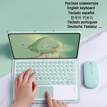 Bild in Galerie-Viewer laden, Keyboard Case for Lenovo Tab M10 Plus Touchpad Keyboard www.technoviena.com
