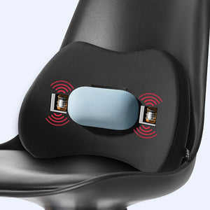 Car Seat Vibration Lumbar Headrest Massager www.technoviena.com