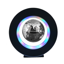 Cargue la imagen en el visor de la galería, Floating Magnetic Globe LED Rotating Lights www.technoviena.com
