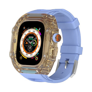 Luxury Transparent Modification Kit Case For Apple Watch www.technoviena.com