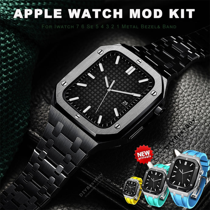Apple Watch Modification Kit Bezel Case and Band www.technoviena.com