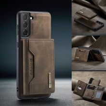 Load image into Gallery viewer, Magnetic Leather Phone Case With Card Case For Samsung Galaxy www.technoviena.com
