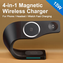 Cargue la imagen en el visor de la galería, Magnetic Wireless Quick Charging Dock 15W www.technoviena.com
