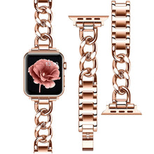 Bild in Galerie-Viewer laden, Women&#39;s Stainless Steel Watchband for Apple Watch www.technoviena.com
