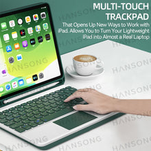 Load image into Gallery viewer, Bluetooth Keyboard Case For iPad www.technoviena.com
