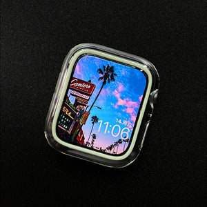 Luminous Cover for Apple Watch Case Protective Frame www.technoviena.com